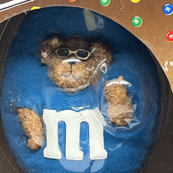 Boyds Bears & Friends M&M Easter Edition Resin Figurines 2 pc 2005 W/ Box - Picture 2 of 15